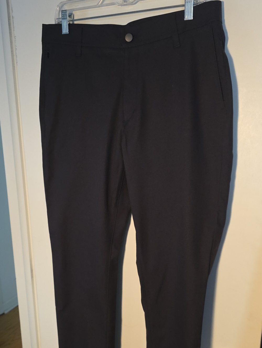 Proof Nomad Black Stretch Pants 32 Waist x 32 Length NWOT